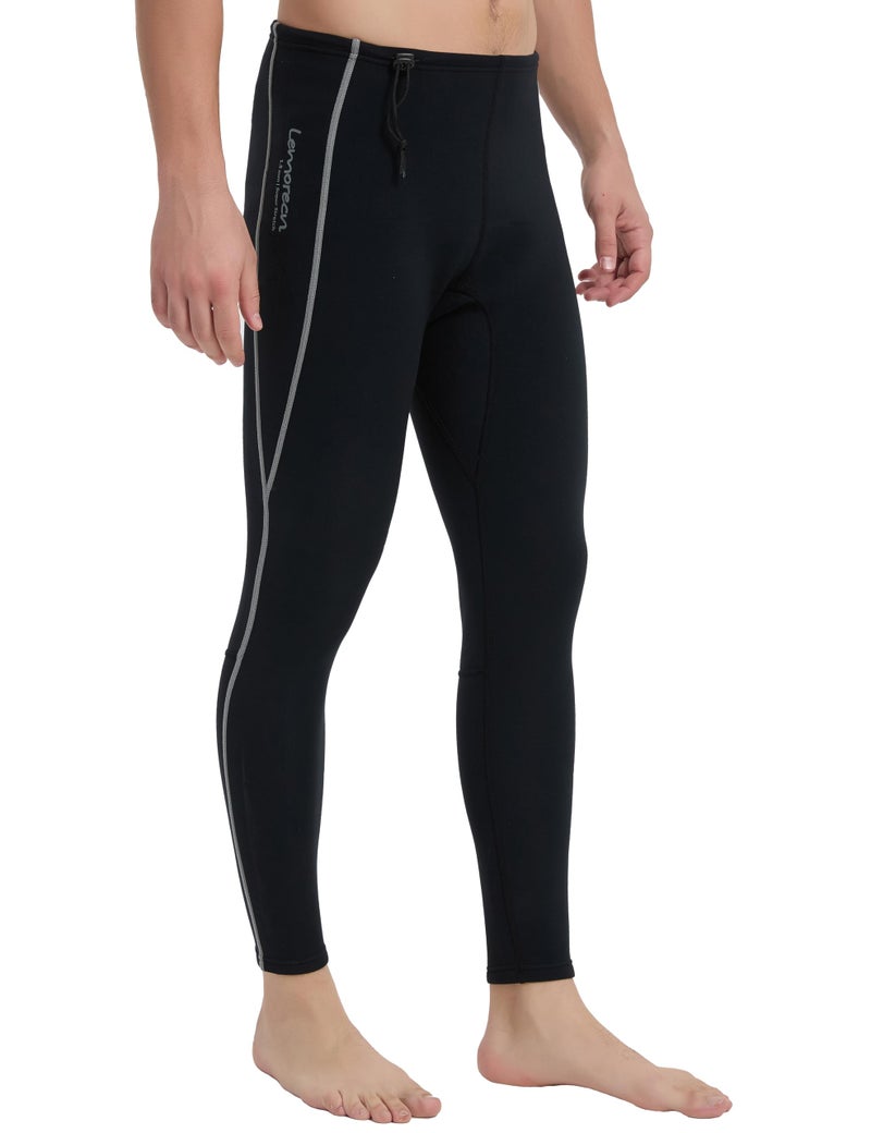 Lemorecn Wetsuit Pants Men 1.5mm Neoprene for Swimming Canoeing Snorkeling Scuba Kayaking(1011-3XL) - Image 1